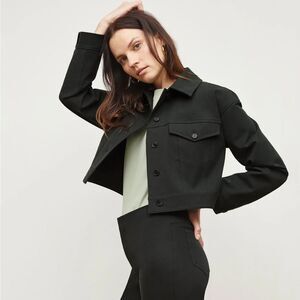 MM Lafleur The Anna Jacket - Better Than Denim Black Size X-Small NWT